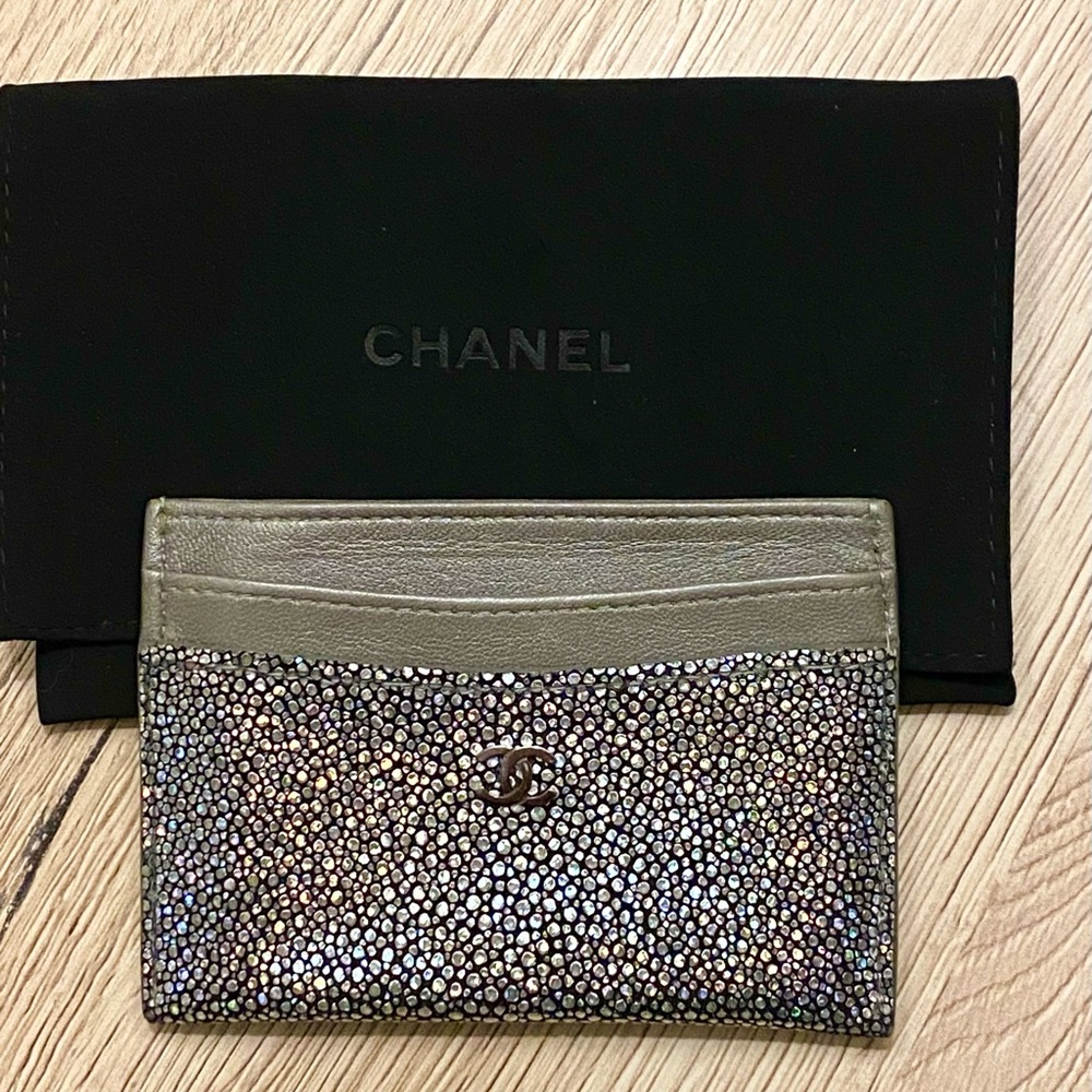 Chanel Stringray Cardholder